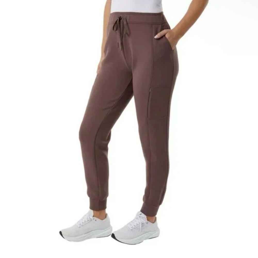 32 Degrees Heat Women's Jogger Pants Brown XX-Large 29" Inseam Pockets - Picture 2 of 5